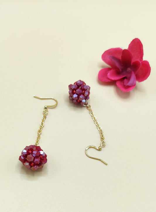 Boucles d'oreilles boules